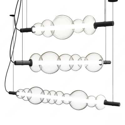 现代吊灯3D模型下载